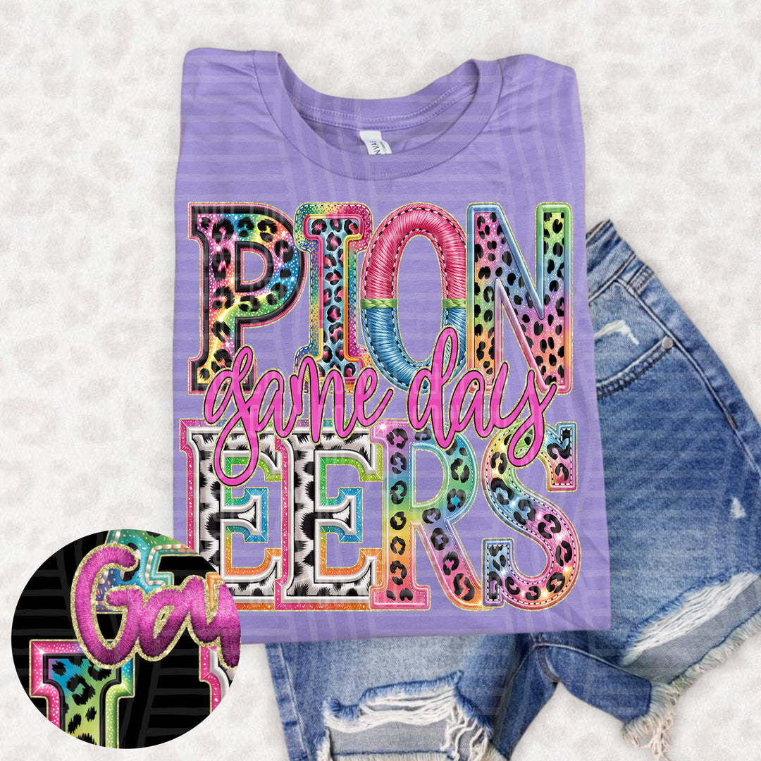 Rainbow Mitchymatchy DTF Print