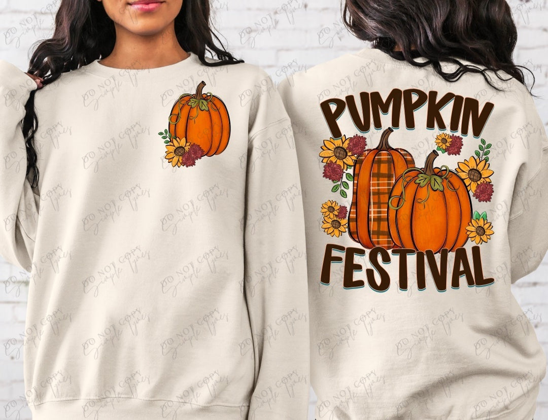 Pumpkin Festival DTF Print