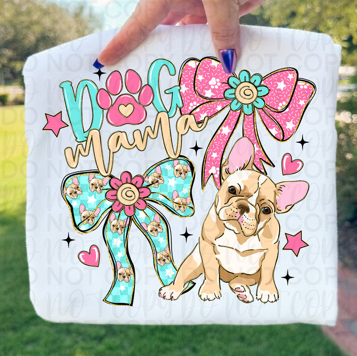 Dog Mama Breeds DTF Print