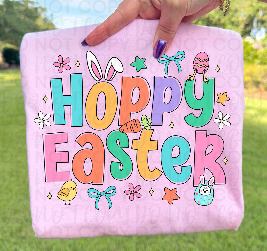 Hoppy Easter DTF Print