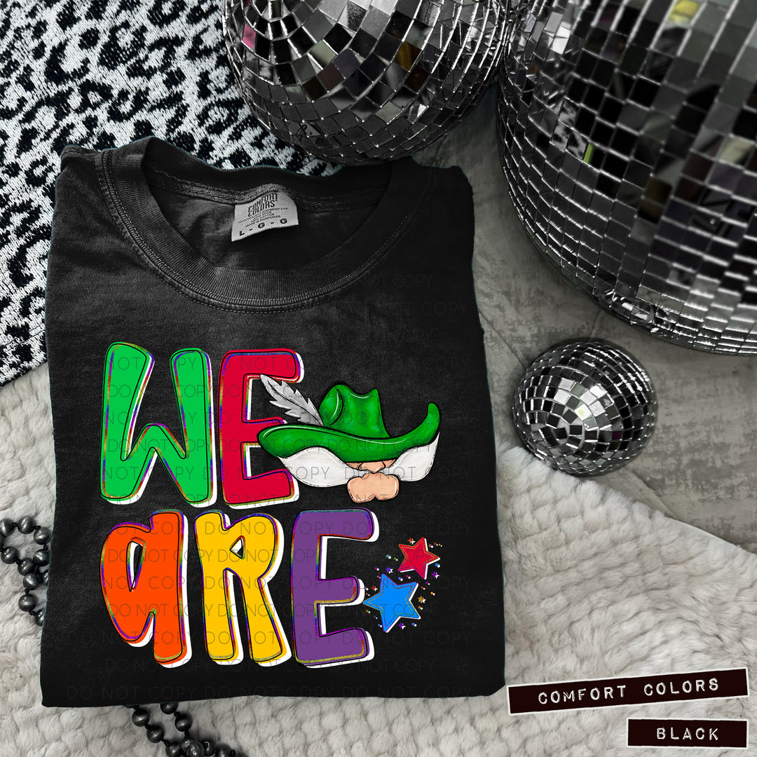 We Are Mascot Heads DTF Print