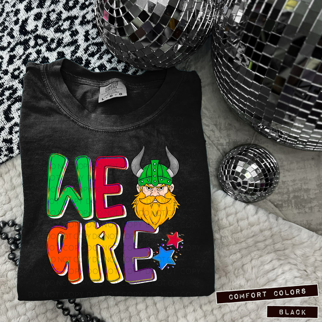 We Are Mascot Heads DTF Print