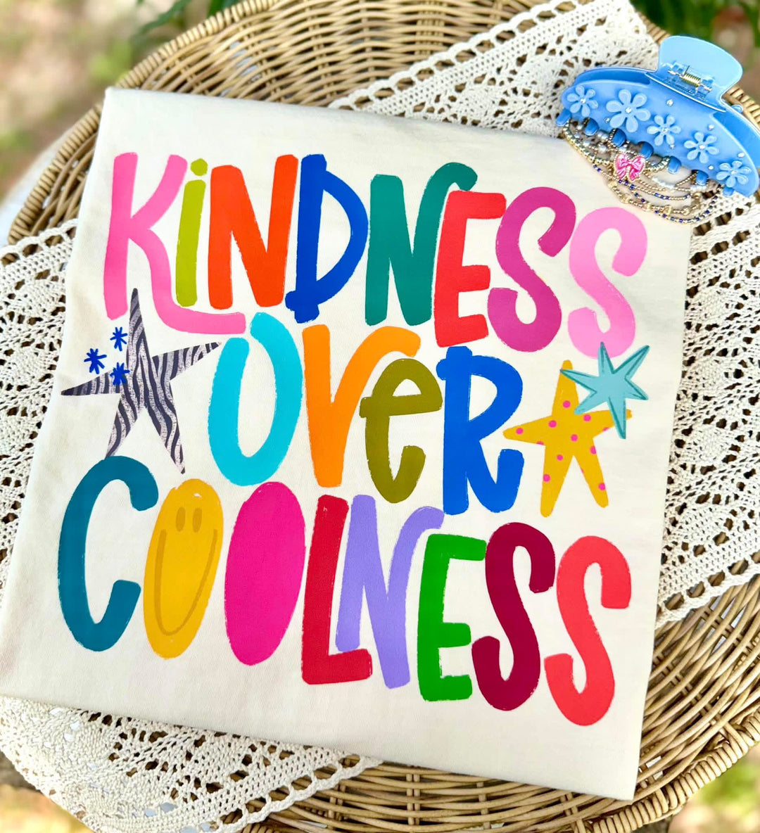 Kindness Over Coolness DTF Print