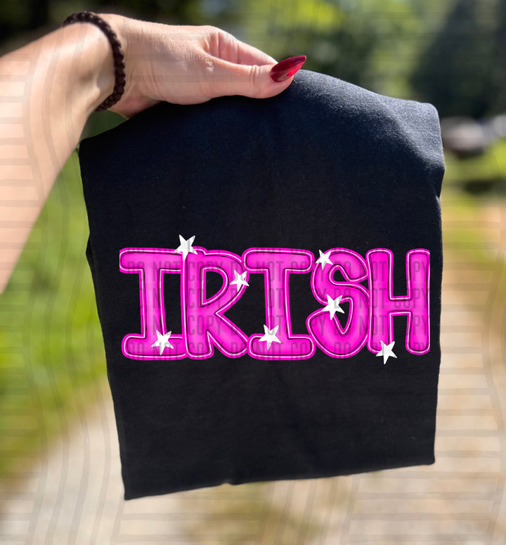 Pink And Preppy Split DTF Print