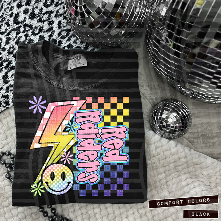 Smiley Side Bolt DTF Print