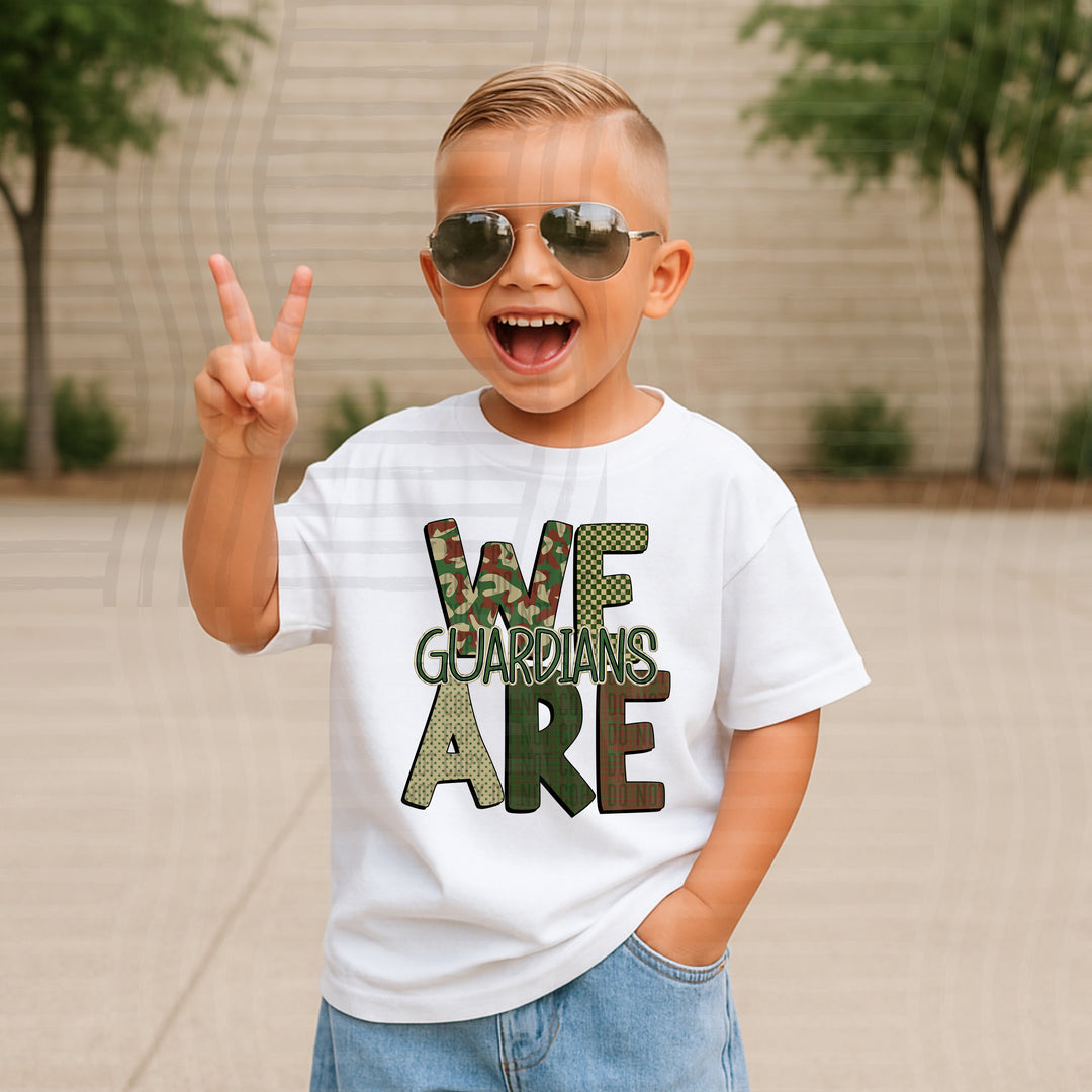 We Are Camo DTF Print