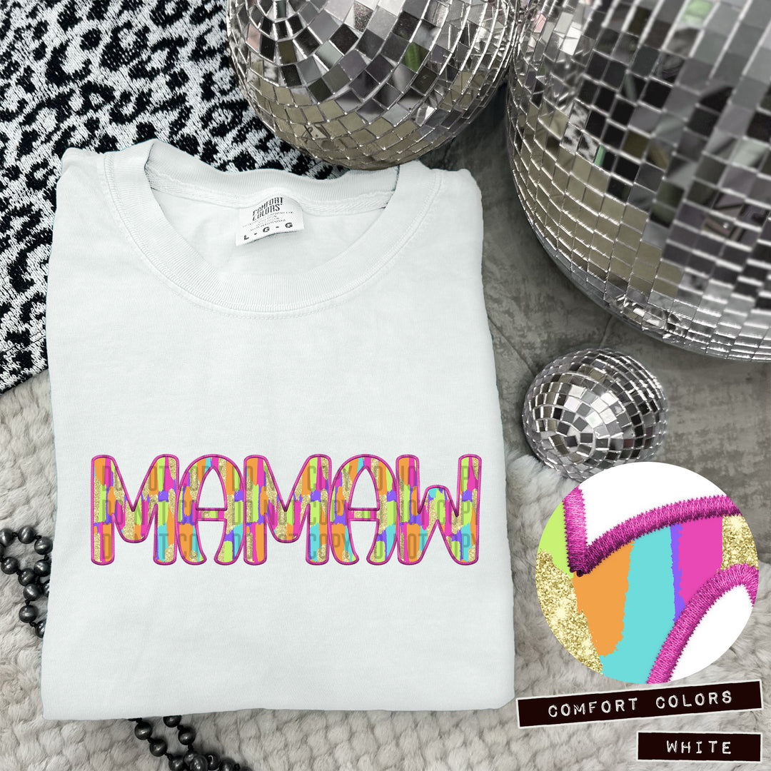 Juneberry Brushstrokes Names/Occupations DTF Print