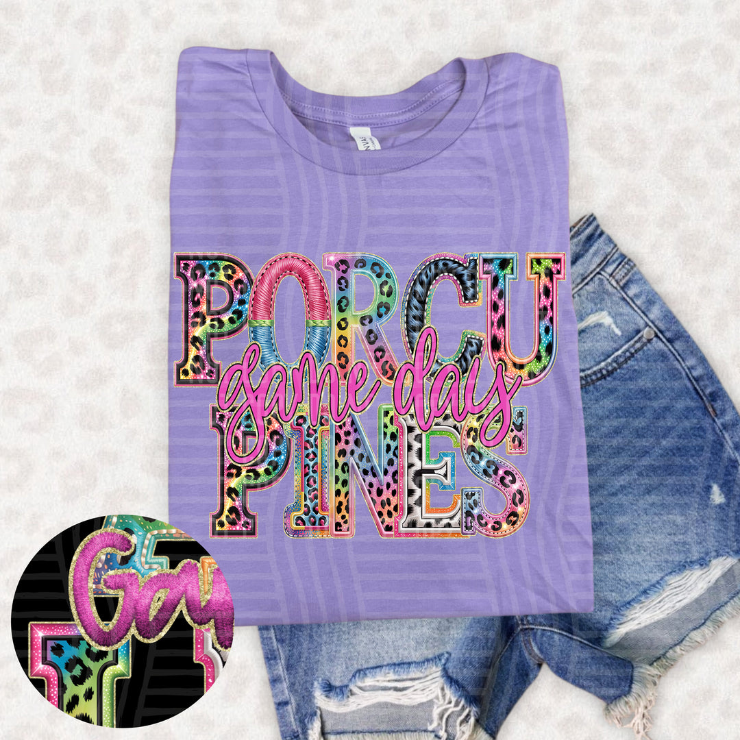 Rainbow Mitchymatchy DTF Print