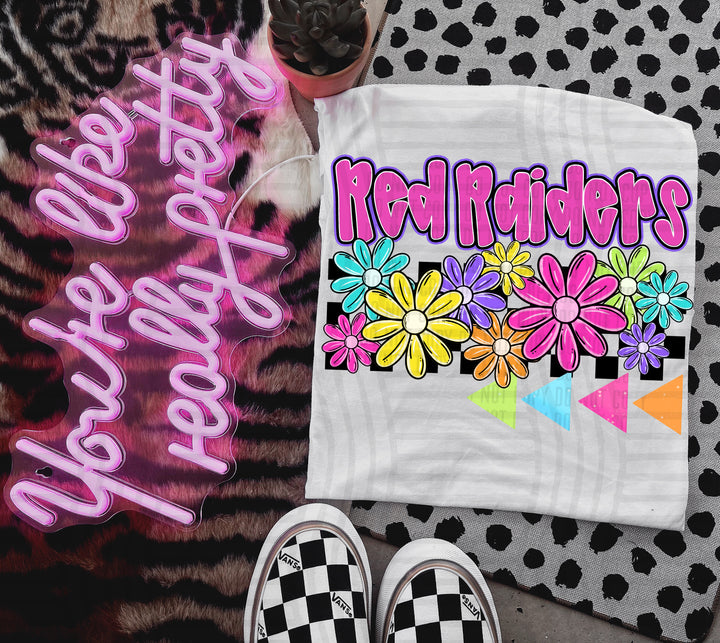 Preppy Bright Floral DTF Print