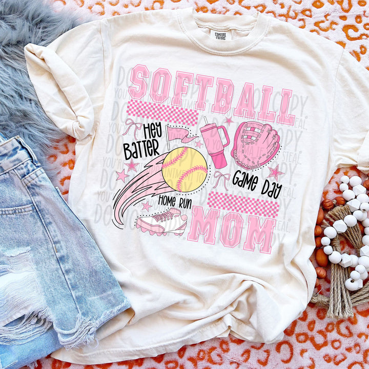 Game Day Mom DTF Print