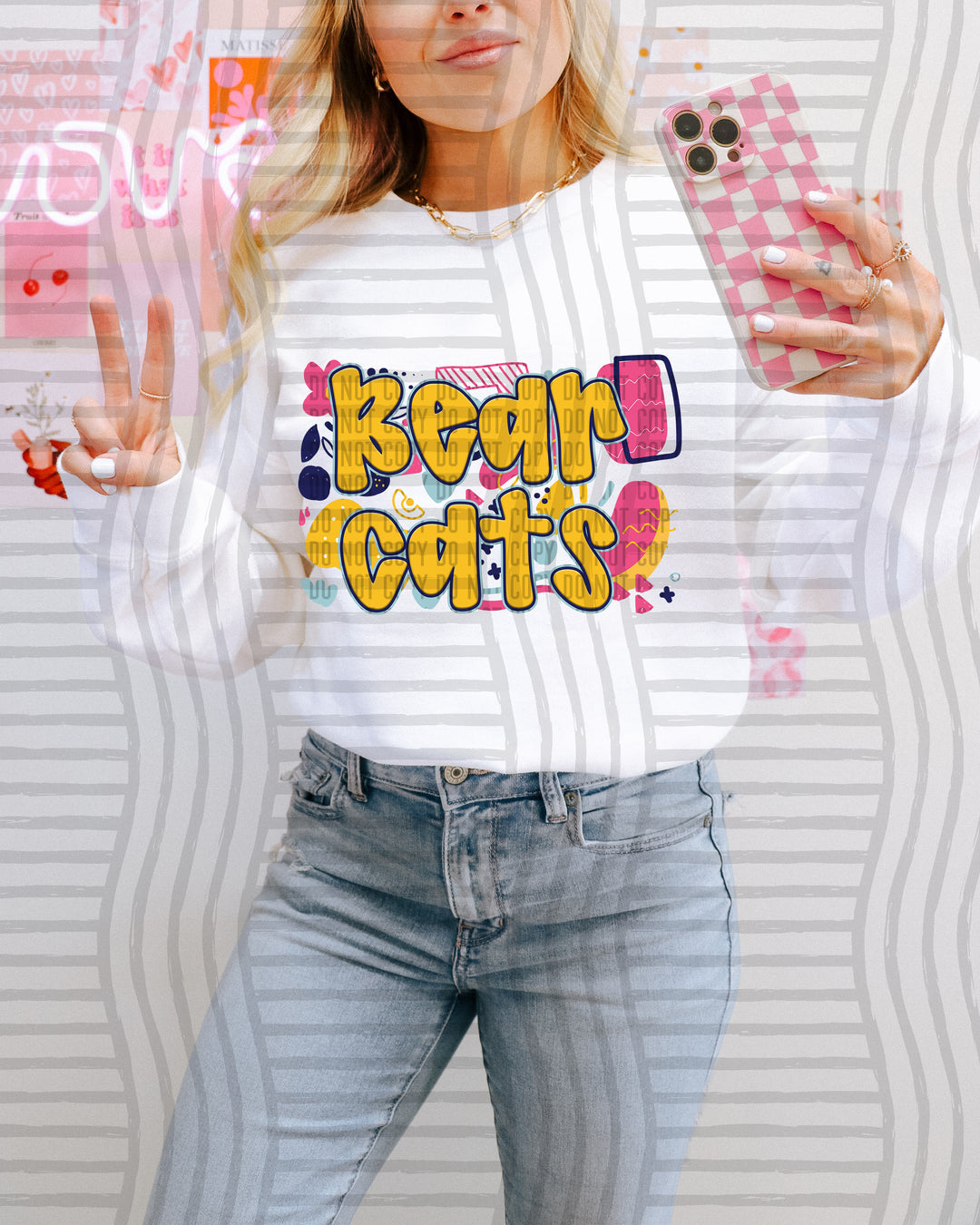 Groovy Mascots DTF Print