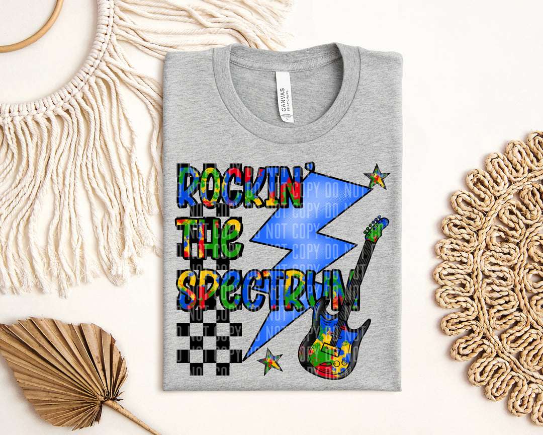 Rockin’ The Spectrum DTF Print