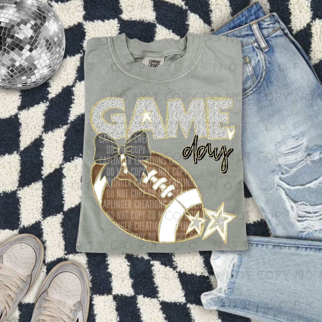Game Day Football DTF Print