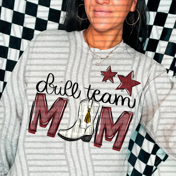 Sports Mom Drill Team DTF Print