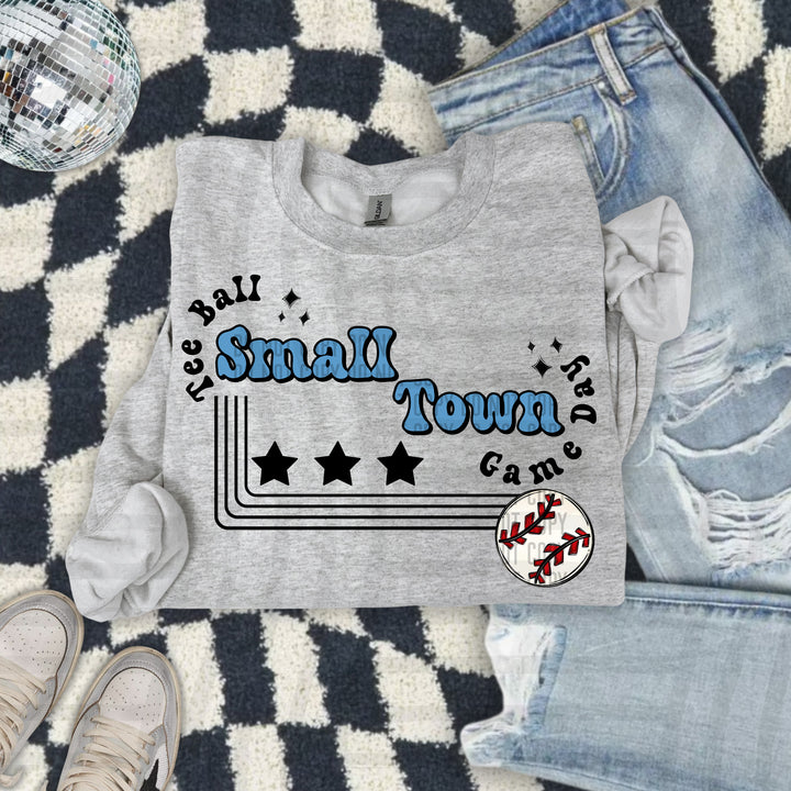 Small Town Tee Ball DTF Print