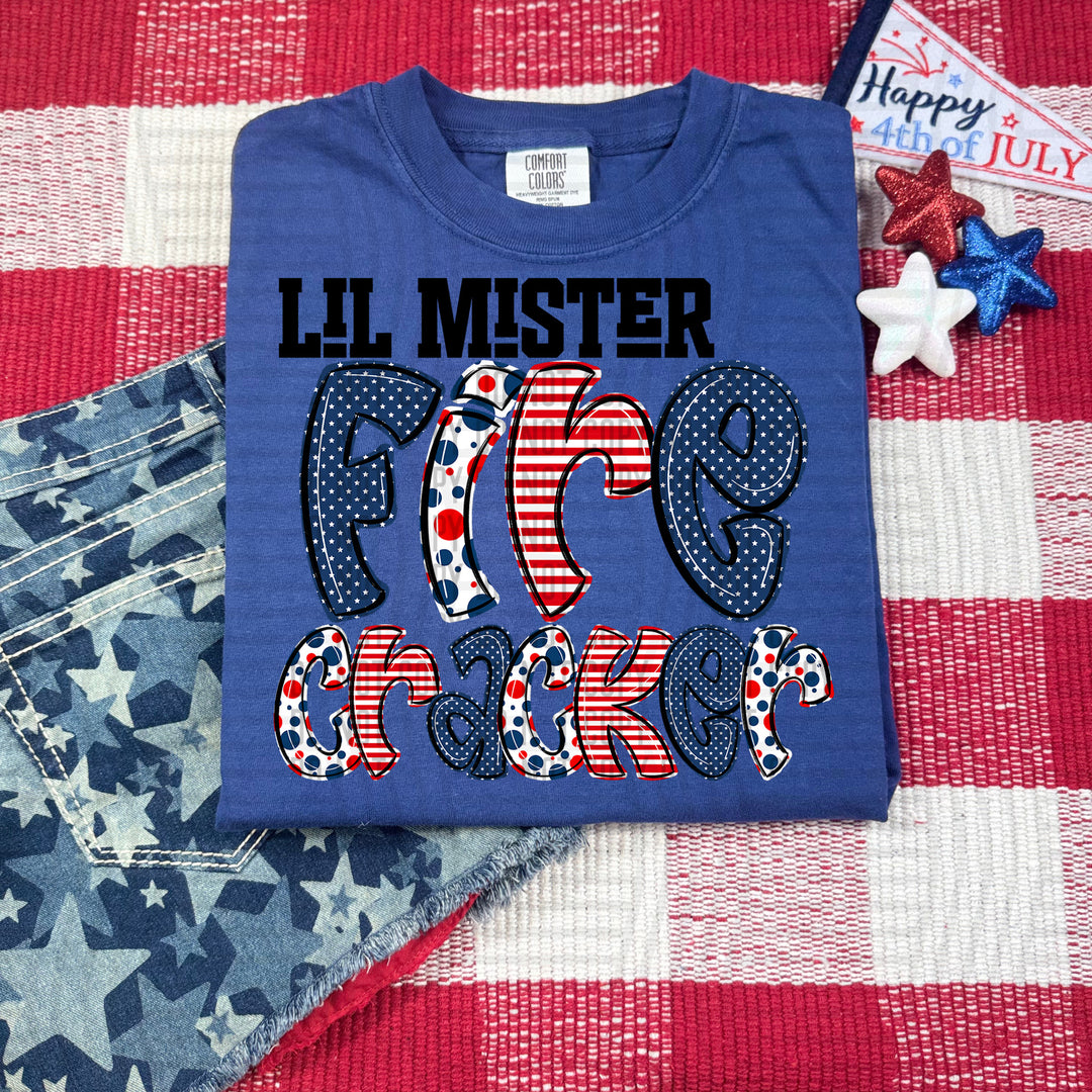 Lil Mister Fire Cracker DTF Print