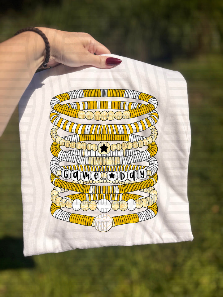 Volleyball Bracelets DTF Print