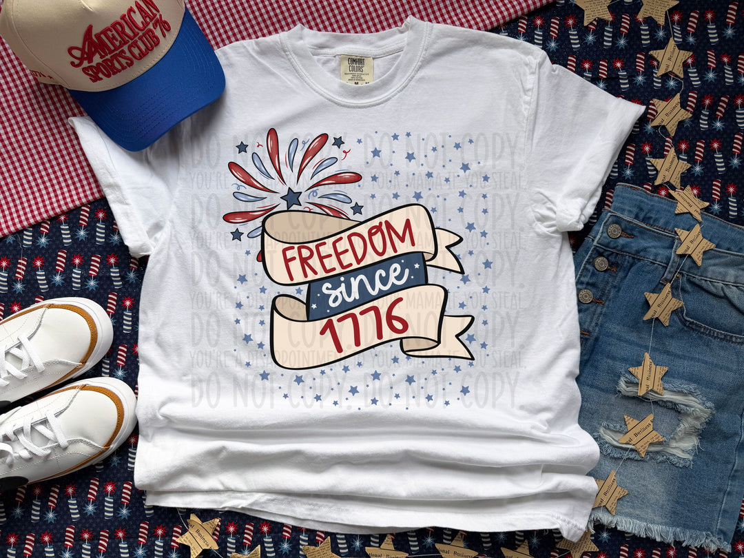 Freedom Since 1776 DTF Print