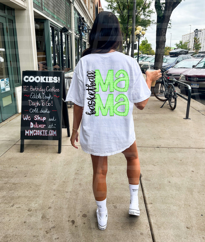 Sports Mama Basketball DTF Print