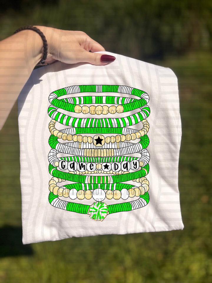 Pom Pom Bracelets DTF Print