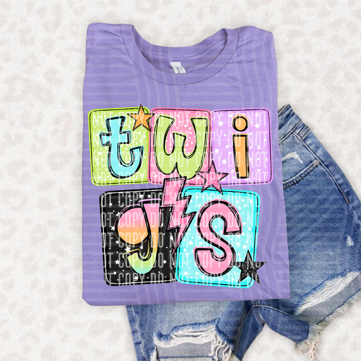 Paste Pop Mascots DTF Print