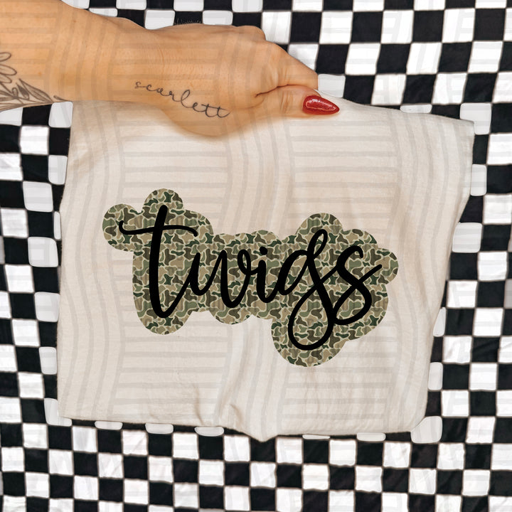 Camo Mascots DTF Print