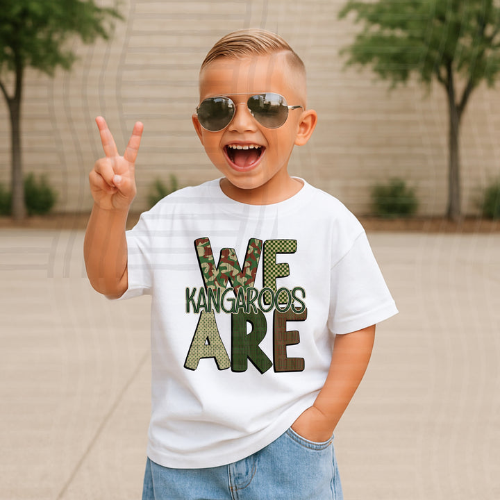 We Are Camo DTF Print