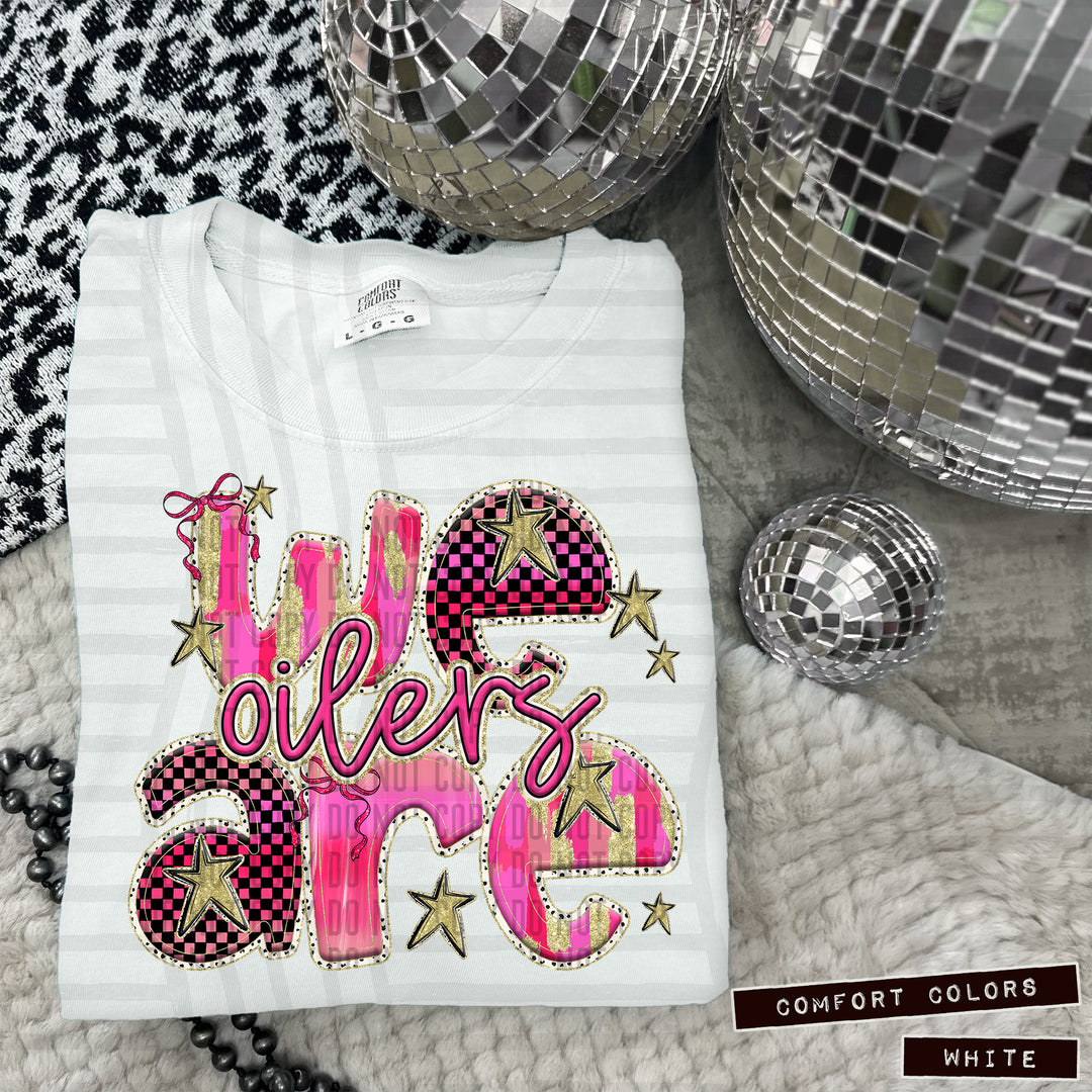 Pink We Are DTF Print