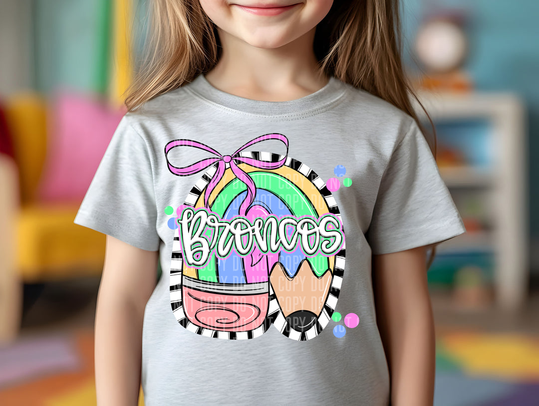 Preppy Pencil DTF Print