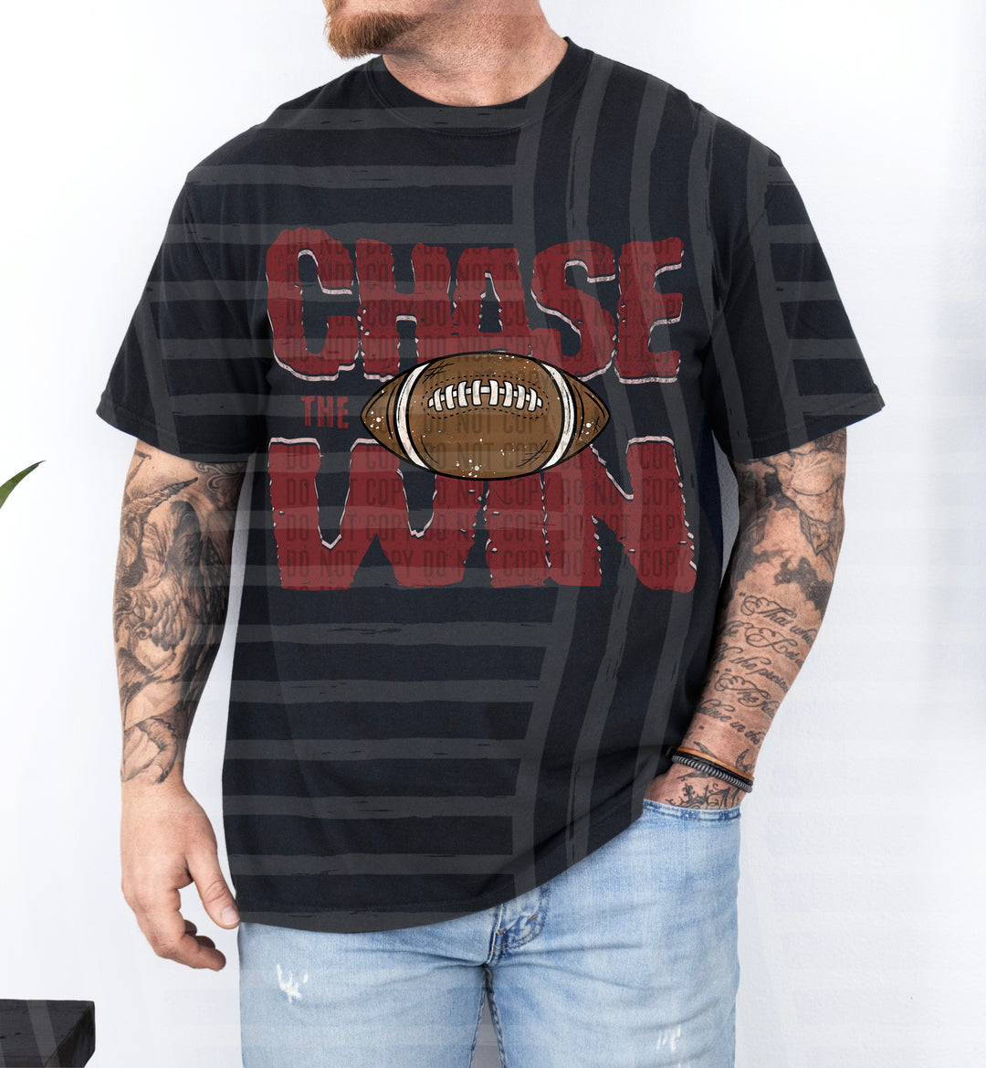 Chase The Win Football DTF Print