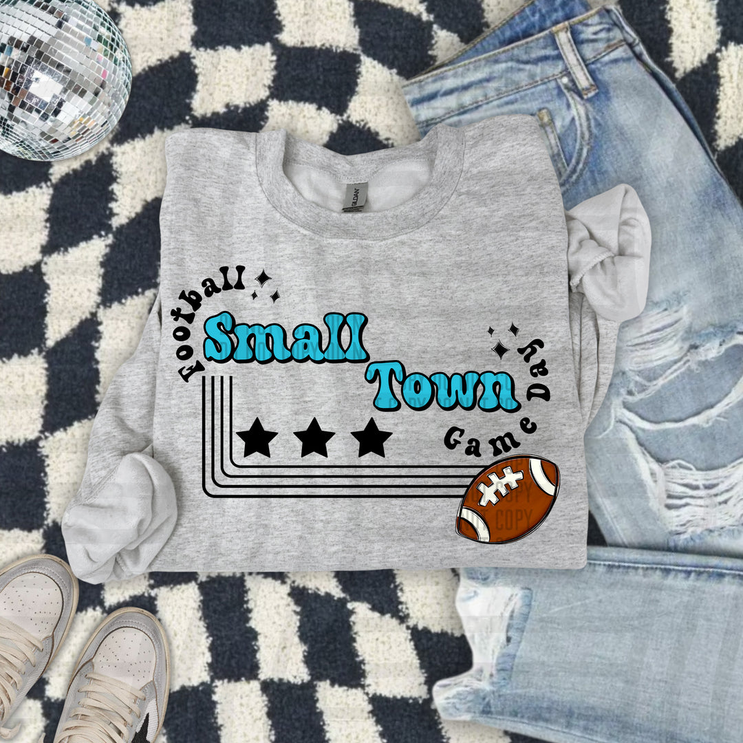 Small Town Football DTF Print