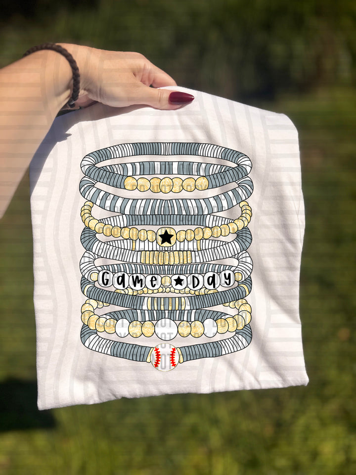 Baseball Bracelets DTF Print