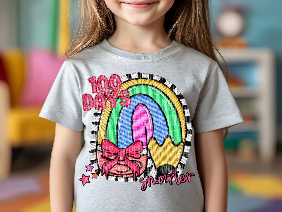 100 Days Smarter DTF Print