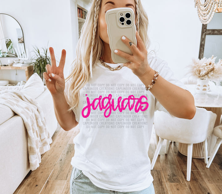 Hand Lettering Mascots DTF Print