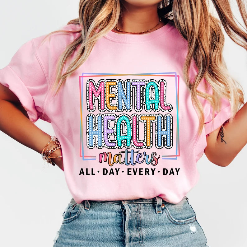 Mental Health Matters DTF Print
