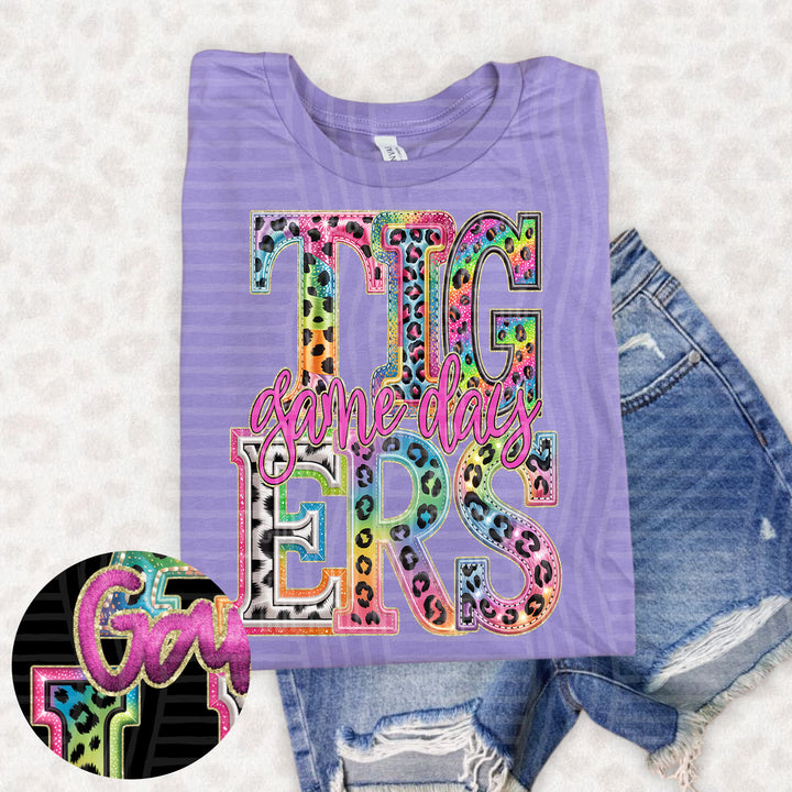 Rainbow Mitchymatchy DTF Print