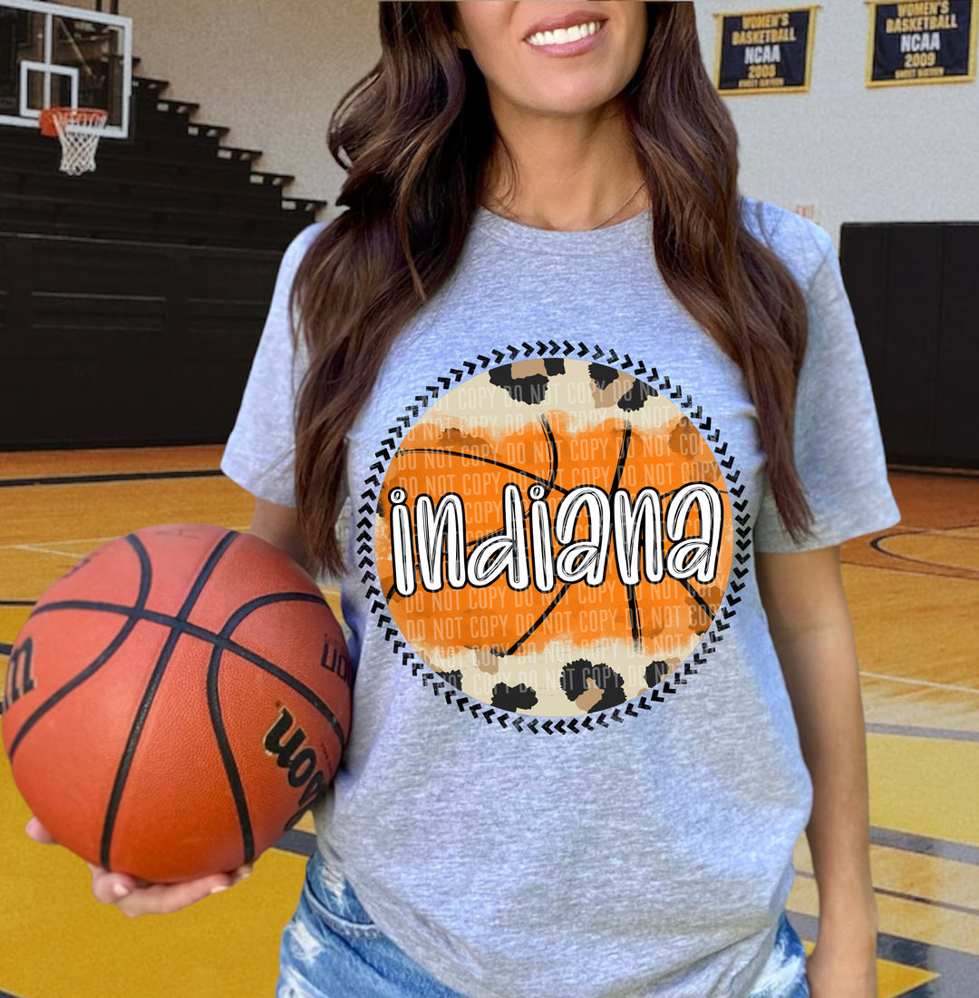 Basketball Background DTF Print