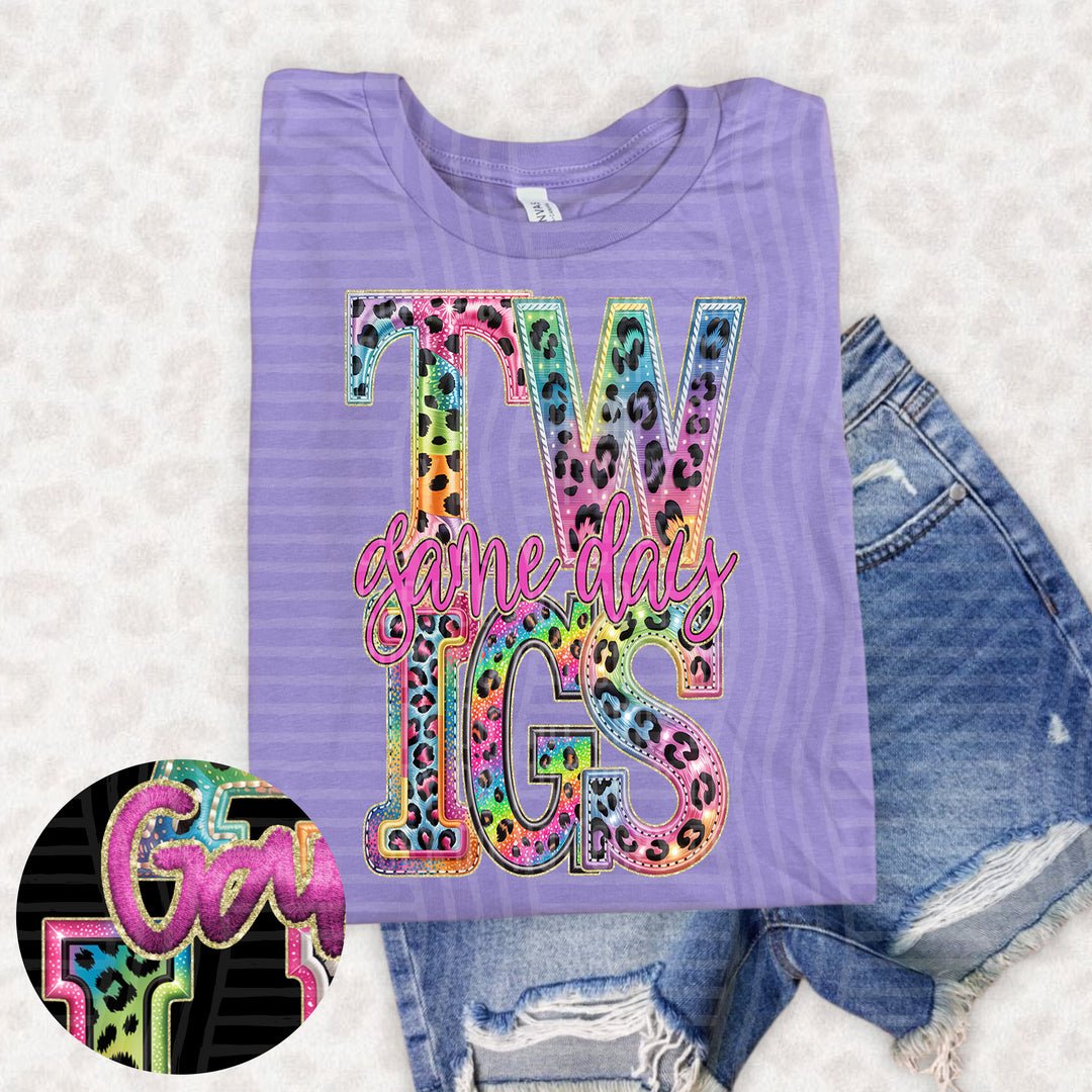 Rainbow Mitchymatchy DTF Print