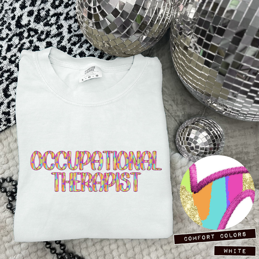 Juneberry Brushstrokes Names/Occupations DTF Print