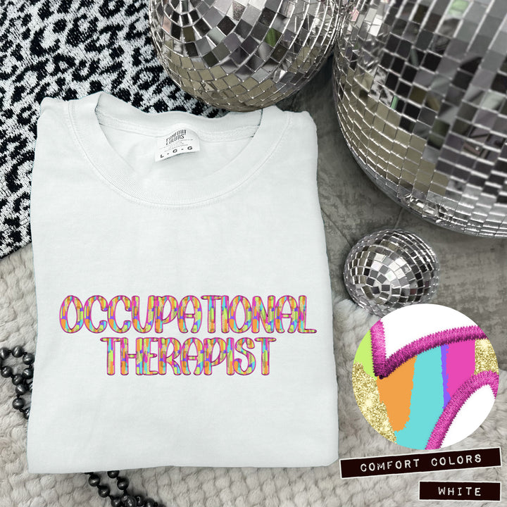 Juneberry Brushstrokes Names/Occupations DTF Print