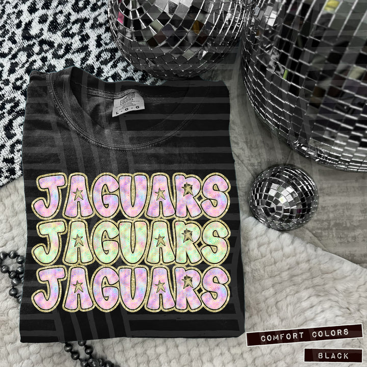 Iridescent Leopard DTF Print