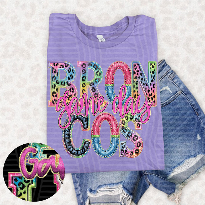 Rainbow Mitchymatchy DTF Print