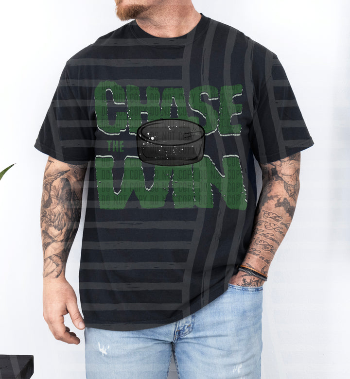 Chase The Win Hockey DTF Print
