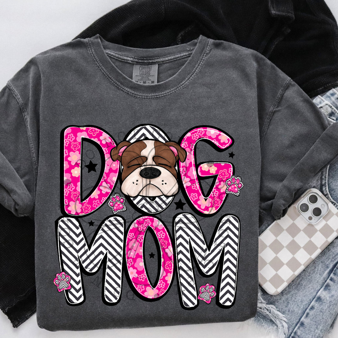 Dog Mom DTF Print