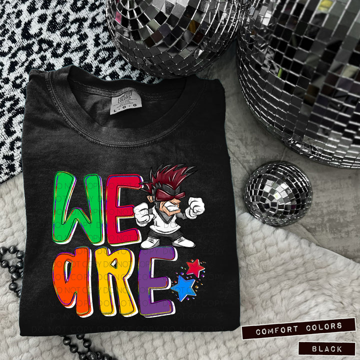 We Are Mascot Heads DTF Print