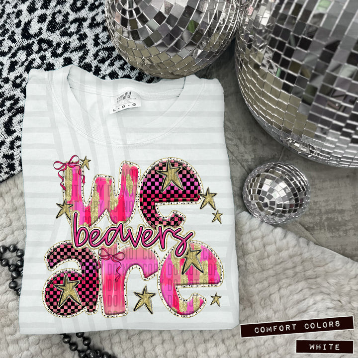Pink We Are DTF Print