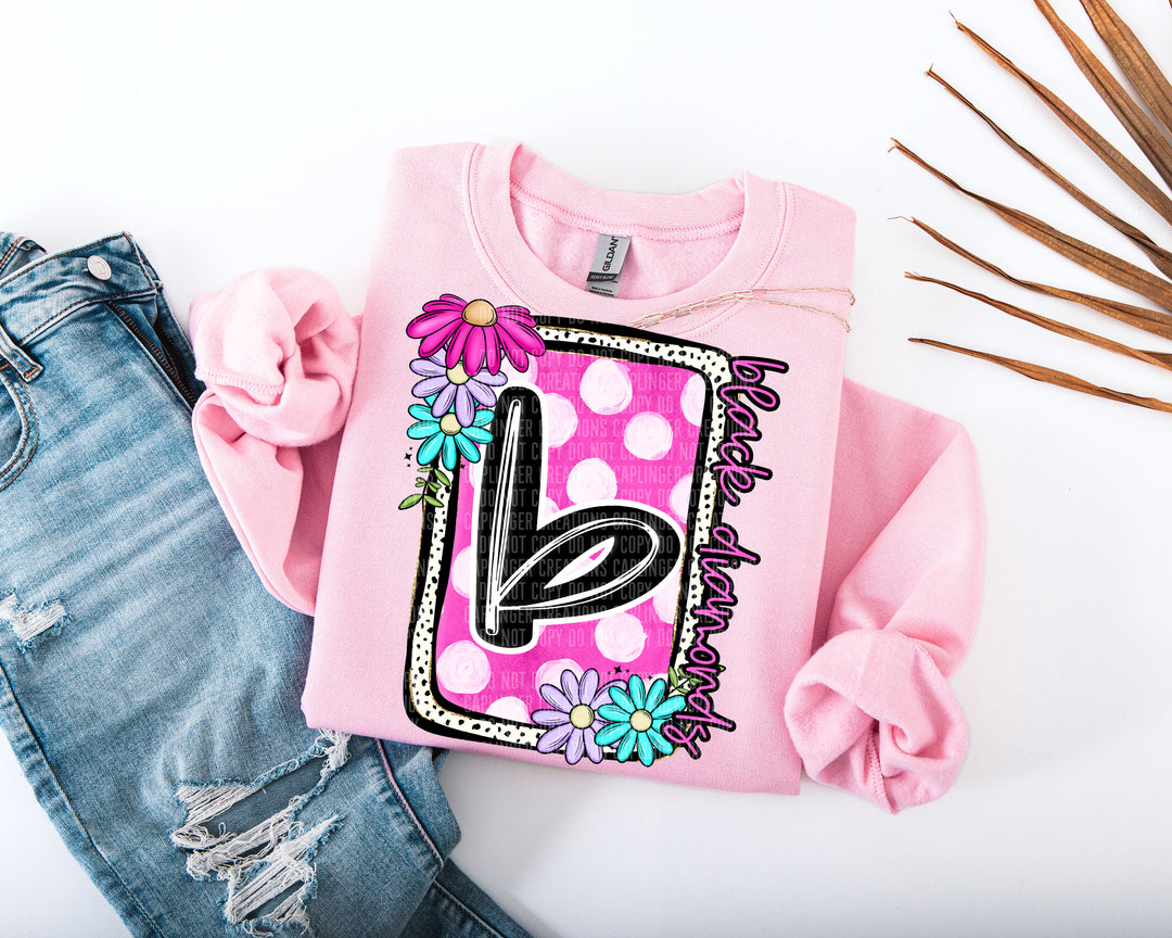 Floral Bloom DTF Print