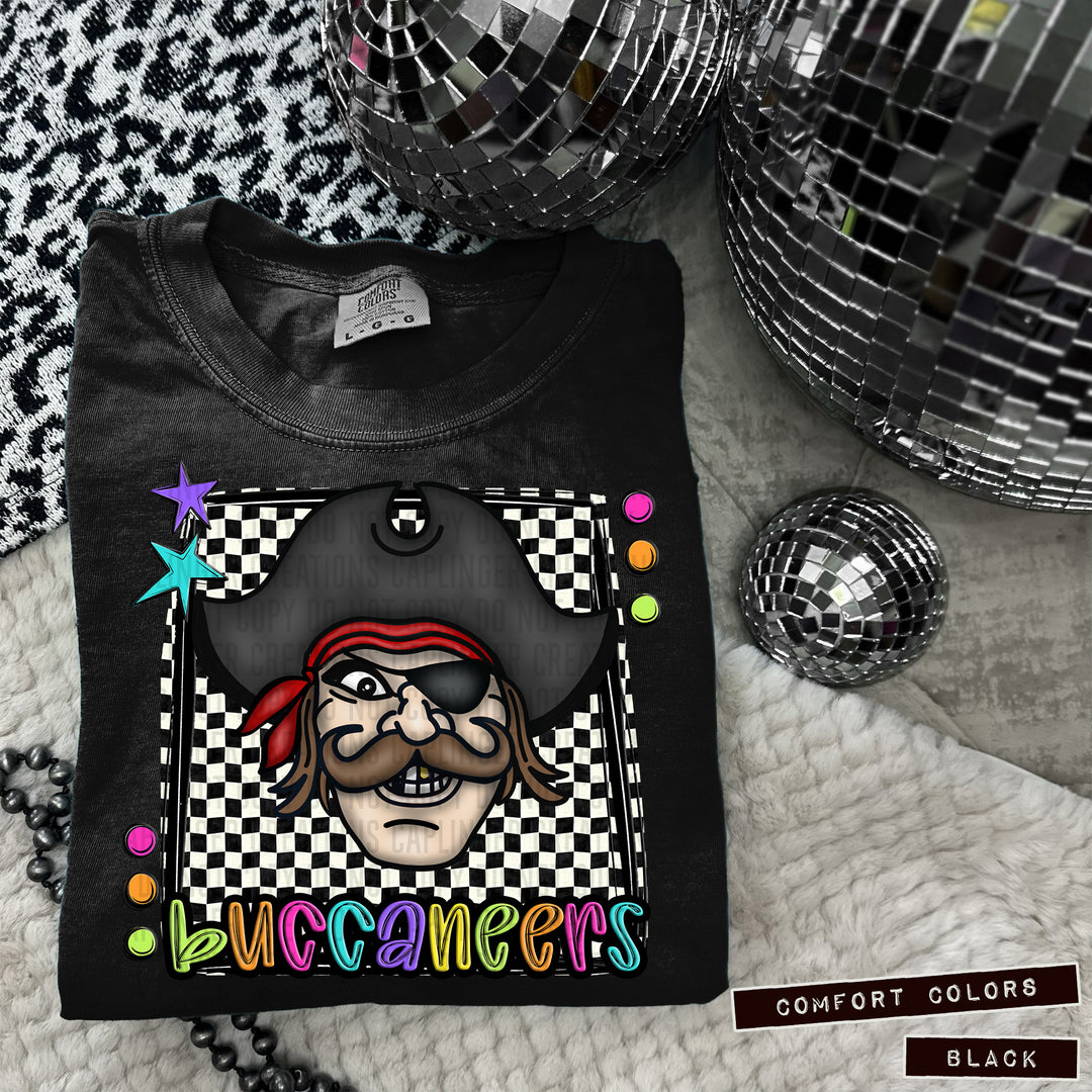 Preppy Bright Mascots Round 2 DTF Print