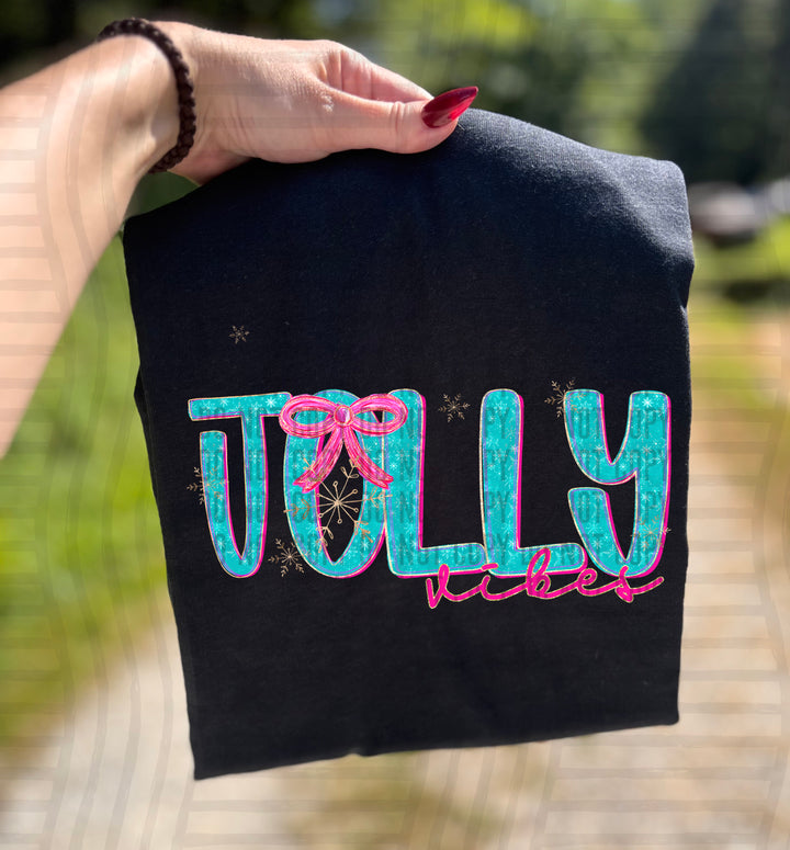 Sparkly Christmas DTF Print