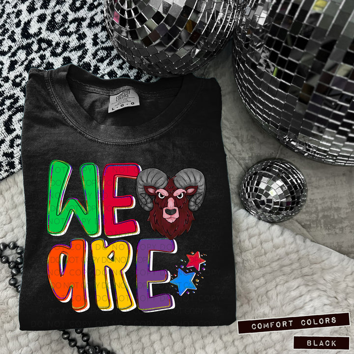 We Are Mascot Heads DTF Print